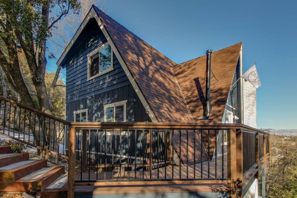 Roots Mountain House Modern A-Frame Villa Lake Arrowhead Exterior photo